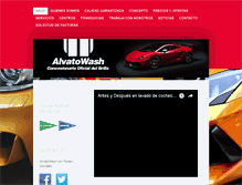 Tablet Screenshot of alvatowash.es